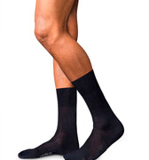 No. 6 Finest Merino Silk Socks | Dark Navy 14451-6370